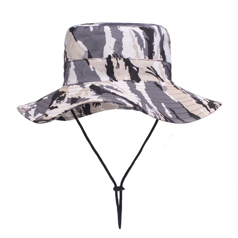 TheCapSpot - Camouflage Big Brim Hat