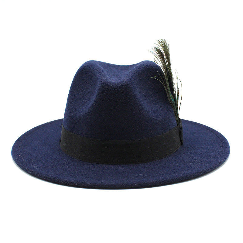 The CapSpot - Peacock Feather Sun Hat