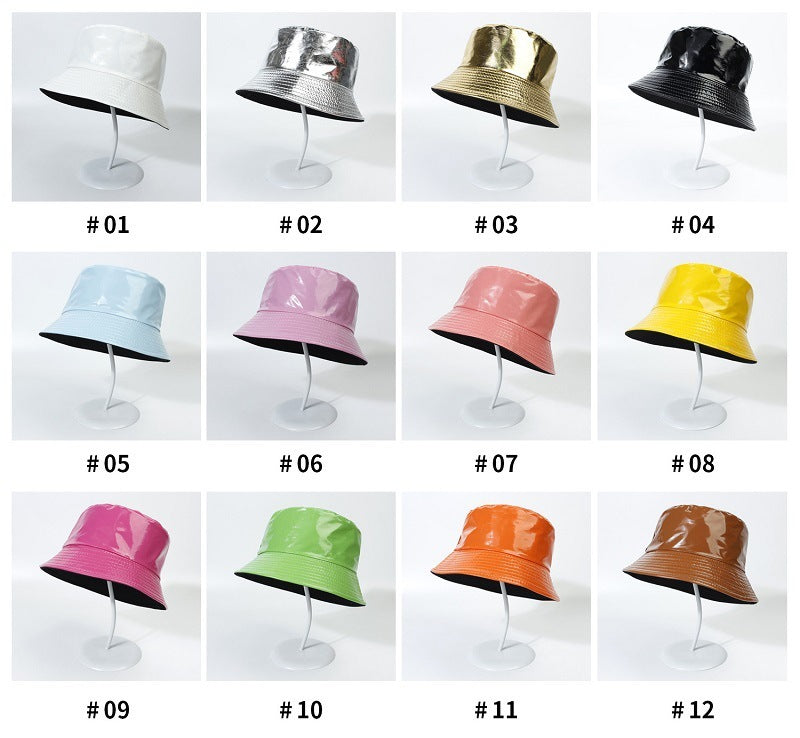 TheCapSpot - Patent Leather Bucket Hats