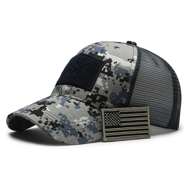 TheCapSpot- Velcro Camoflouge Baseball Hat