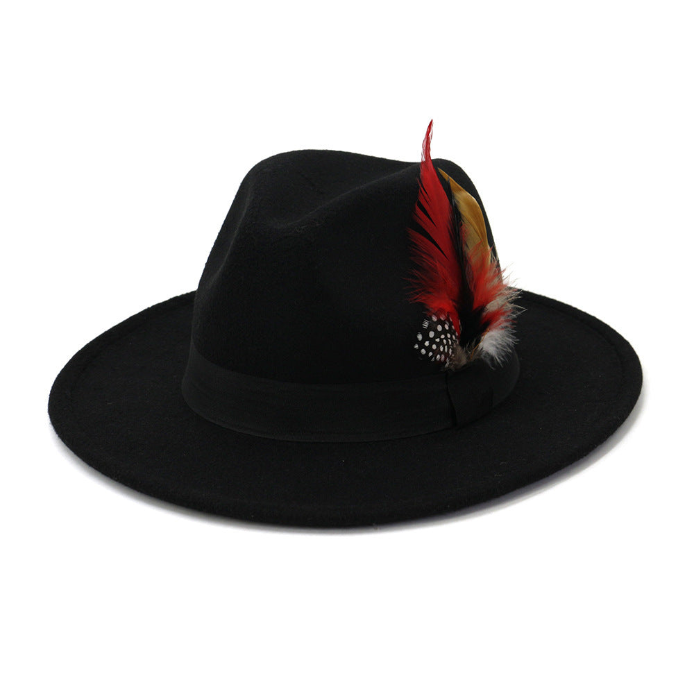 TheCapSpot- Premium Feather Top Hat