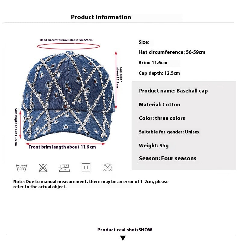 TheCapSpot - Hawkinson Denim Baseball Cap