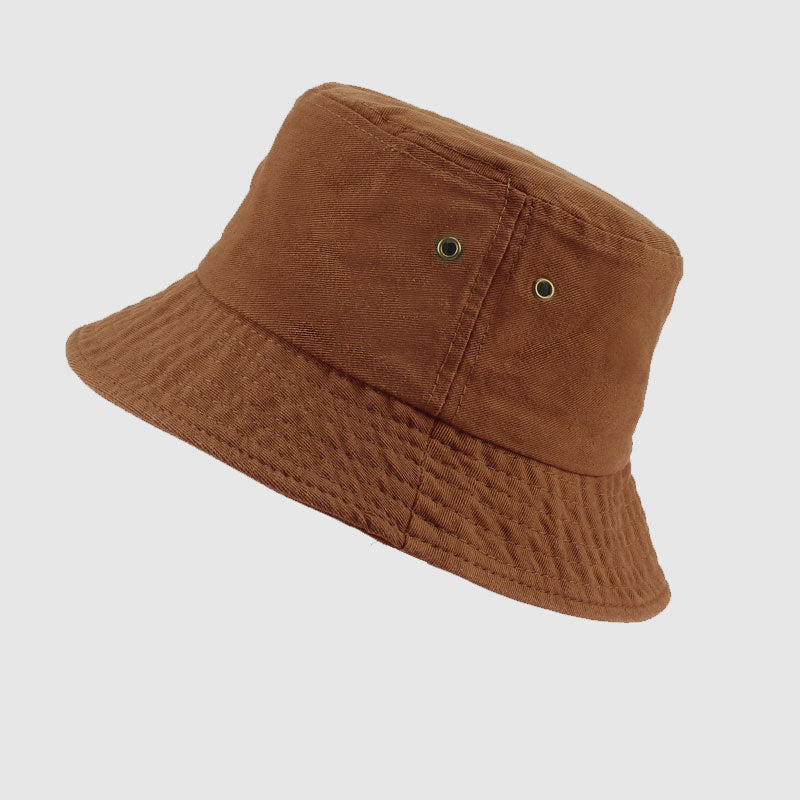 Men's Cotton Air-eye Breathable Basin Hat