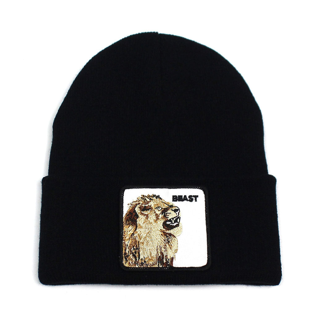TheCapSpot - Black Knitted Hat Outdoor Curling Warm