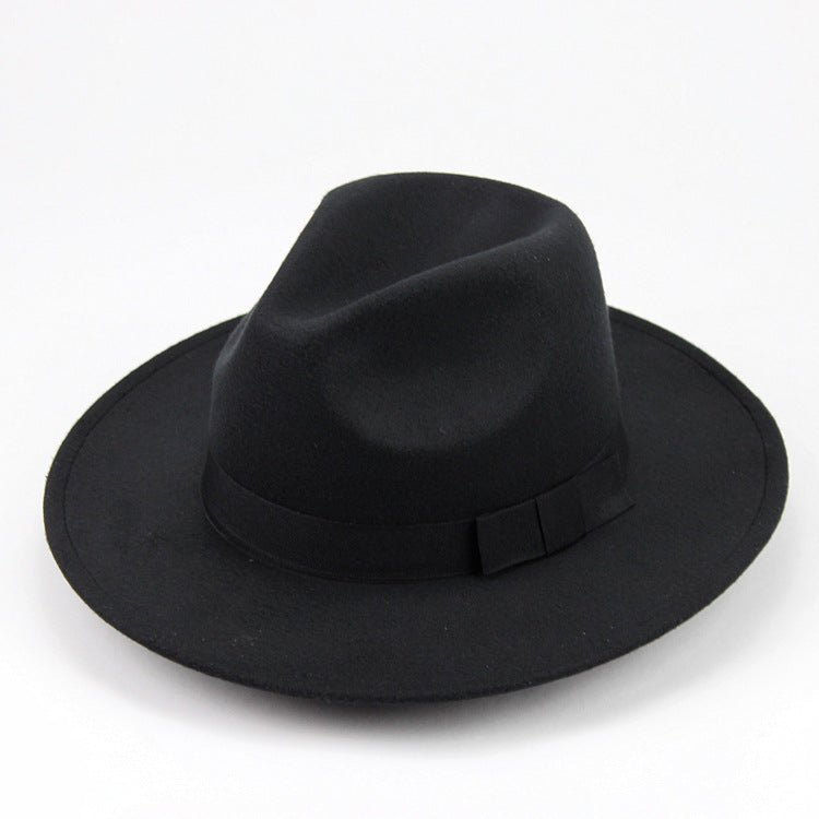 TheCapSpot - Premium Black Ribbon Hat