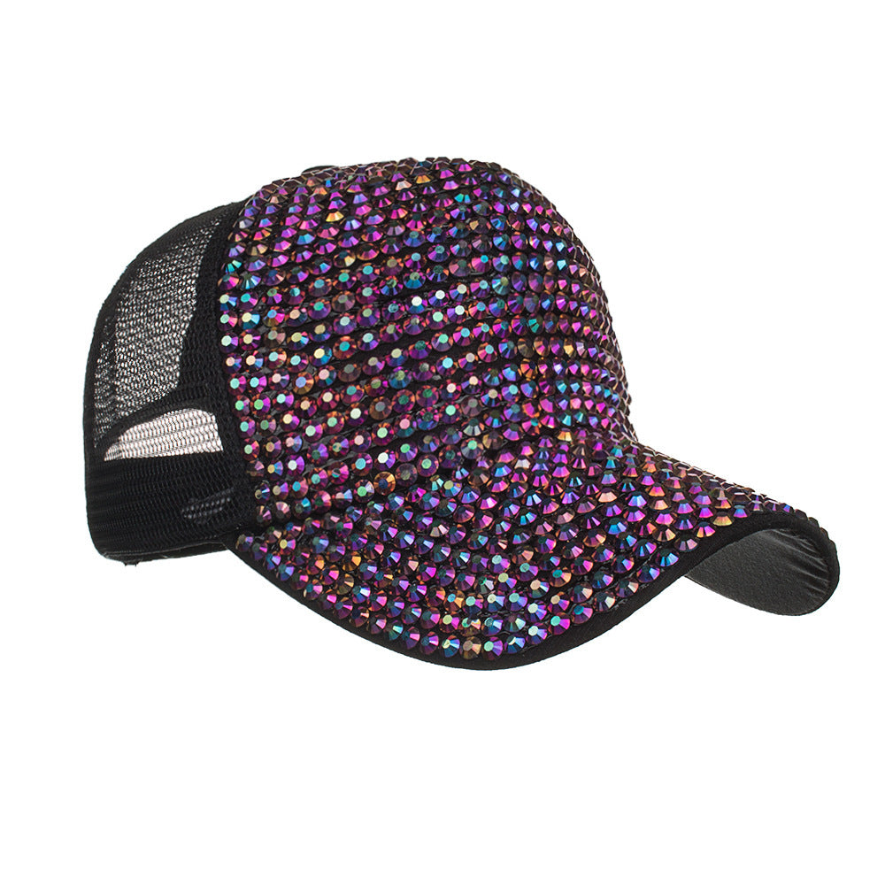 Full drill net hat baseball cap sun hat