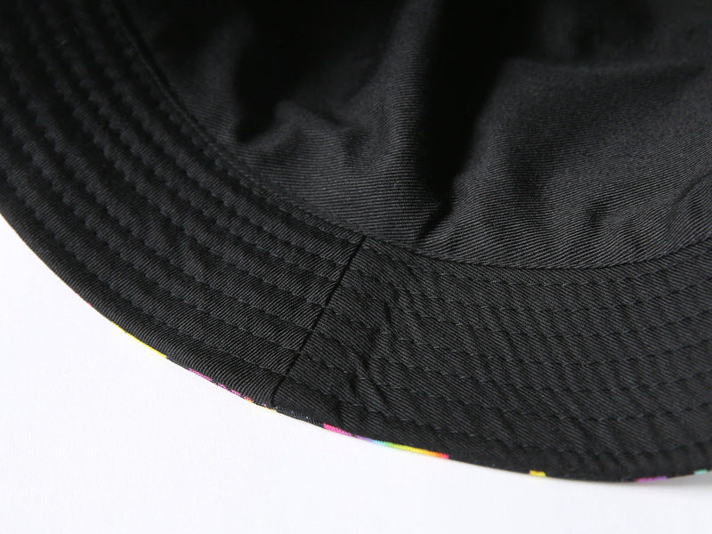 TheCapSpot - Spring Summer Heart Print Reversible Bucket Hat