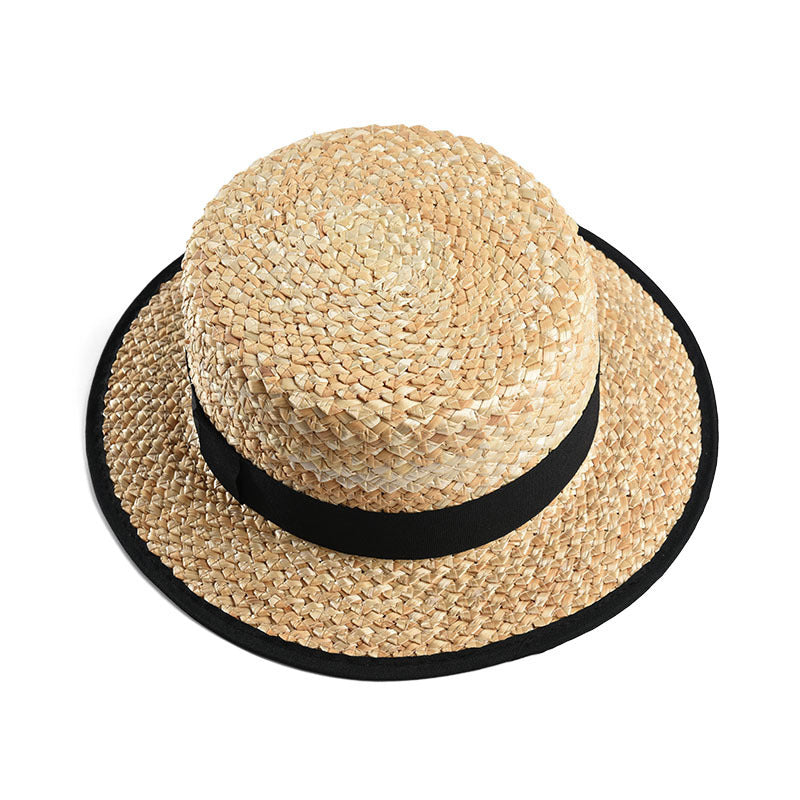 TheCapSpot - Straw Flat Beach Hat