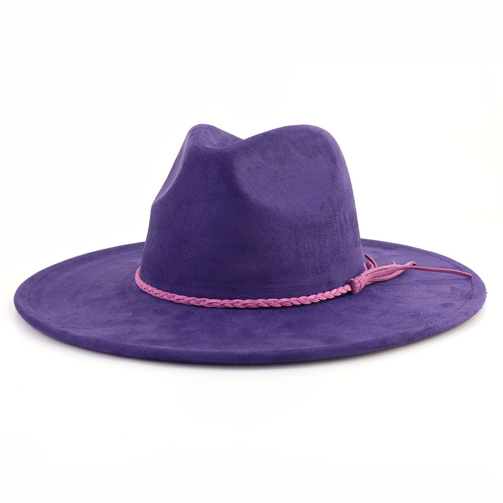 TheCapSpot - Broad Brimmed Suede Hat
