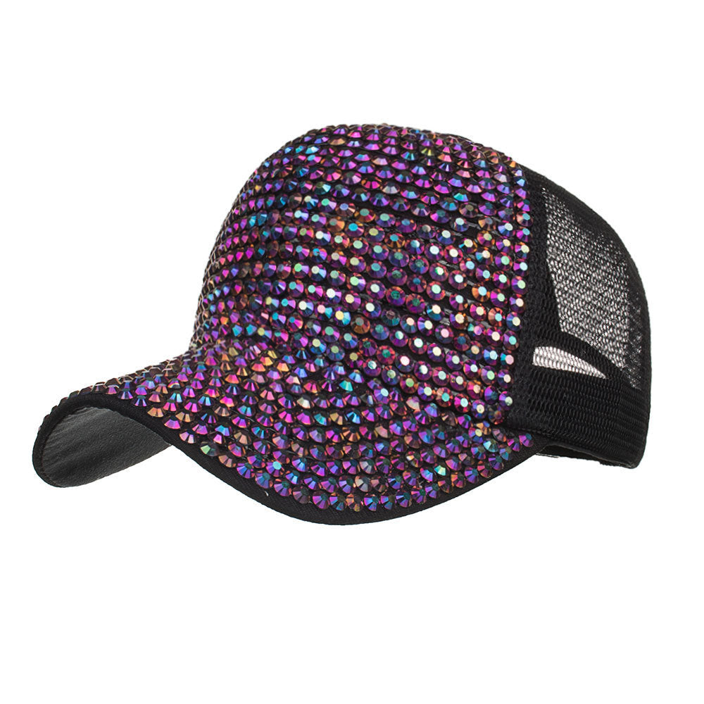 Full drill net hat baseball cap sun hat