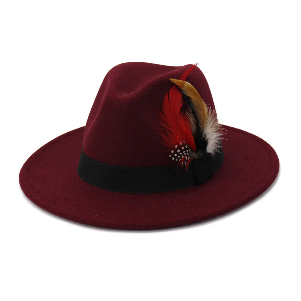 TheCapSpot- Premium Feather Top Hat