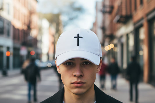 TheCapSpot - Embroidered Personality Cross Baseball Cap