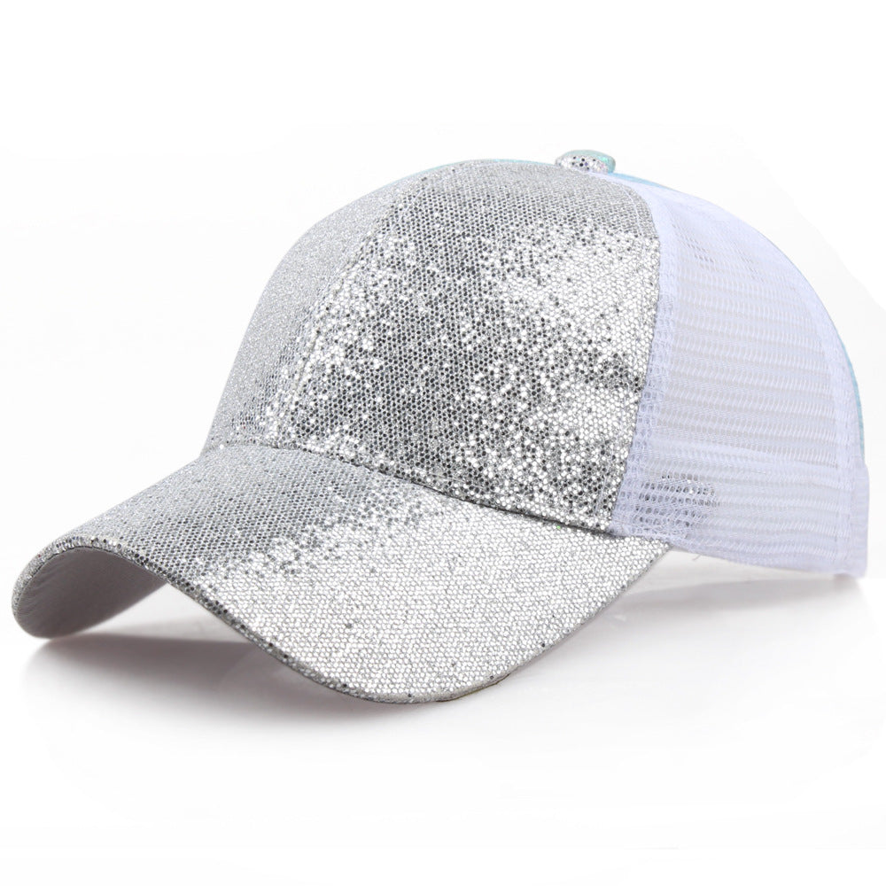 TheCapSpot - Glittering Mesh Cap