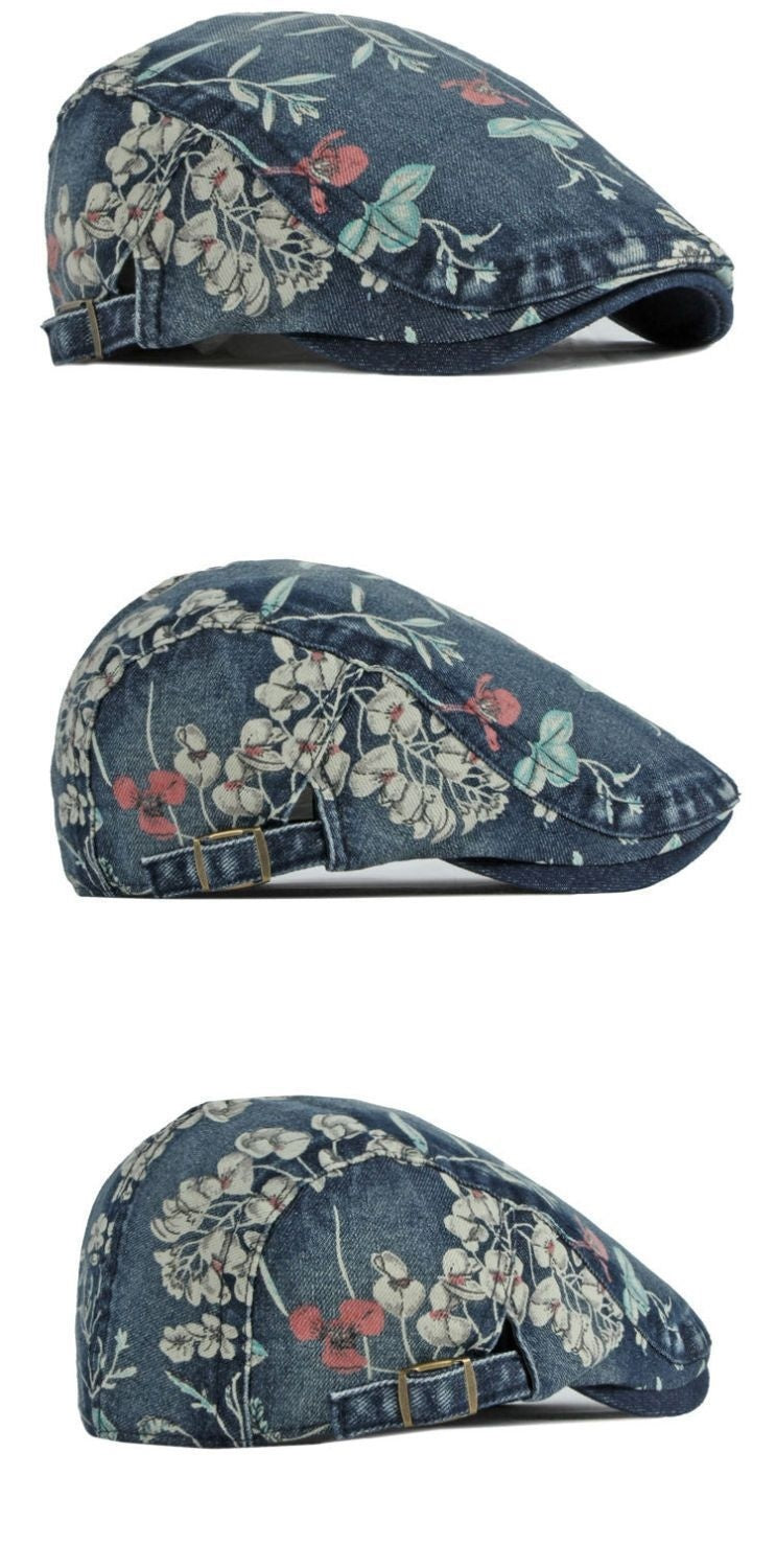 TheCapSpot - Hoover Flower Printed Hats
