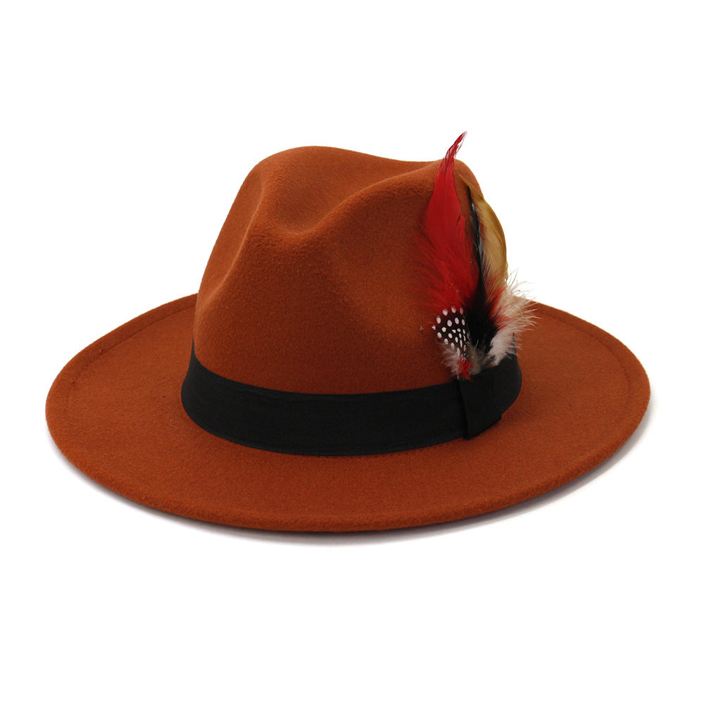 TheCapSpot- Premium Feather Top Hat