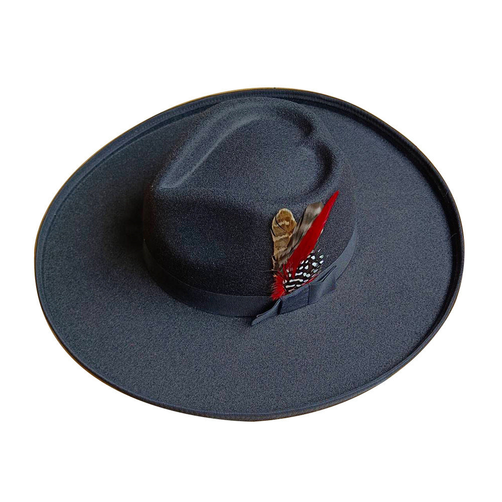 TheCapSpot - Modern Woolen Jazz Top Hat