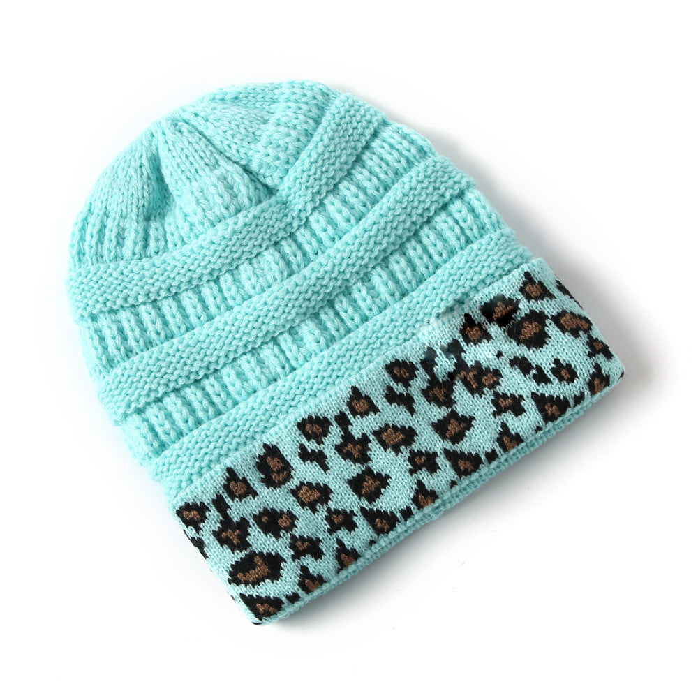 TheCapSpot - Tarver Leopard Print Stocking Cap