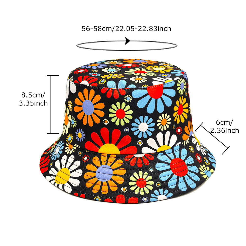 TheCapSpot - Floral Double Sided Bucket Hat
