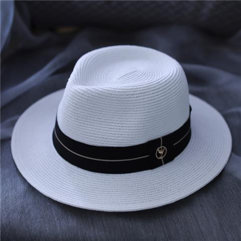 TheCapSpot - Sun-proof Beach Straw Men's Top Hat
