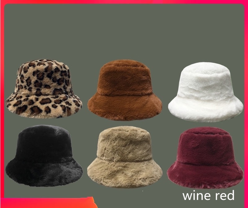 TheCapSpot - Wild Warm Thick Plush Basin Hat