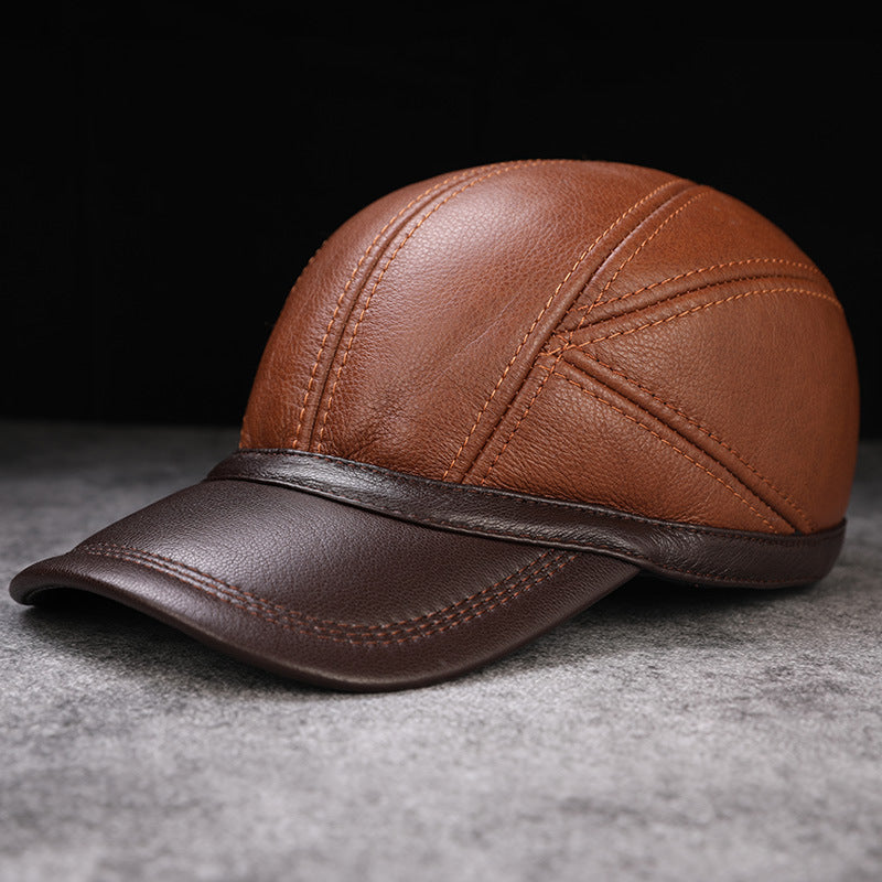 TheCapSpot - Allegra Leather Cap