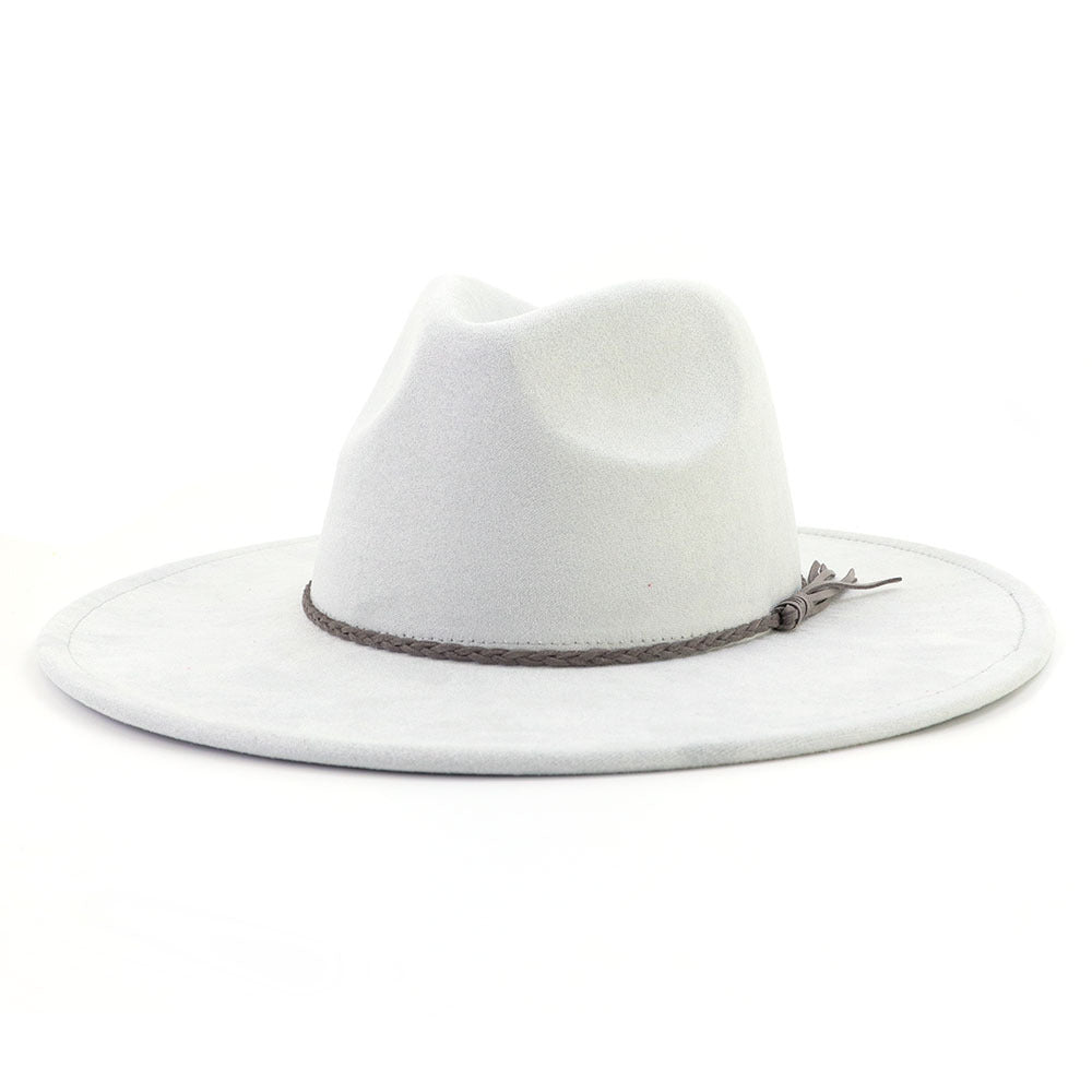 TheCapSpot - Broad Brimmed Suede Hat