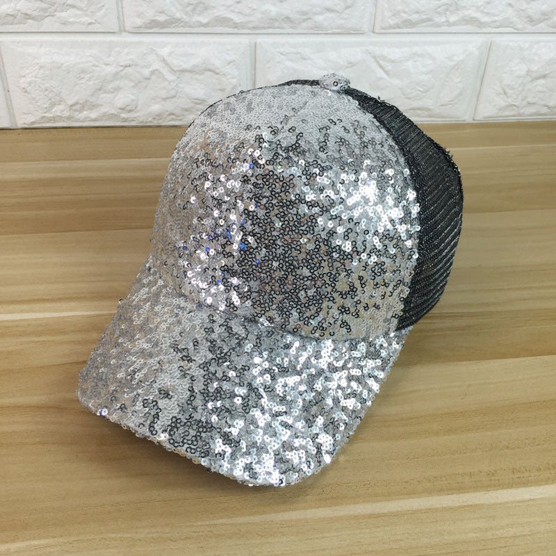 TheCapSpot Sequined Baseball Cap