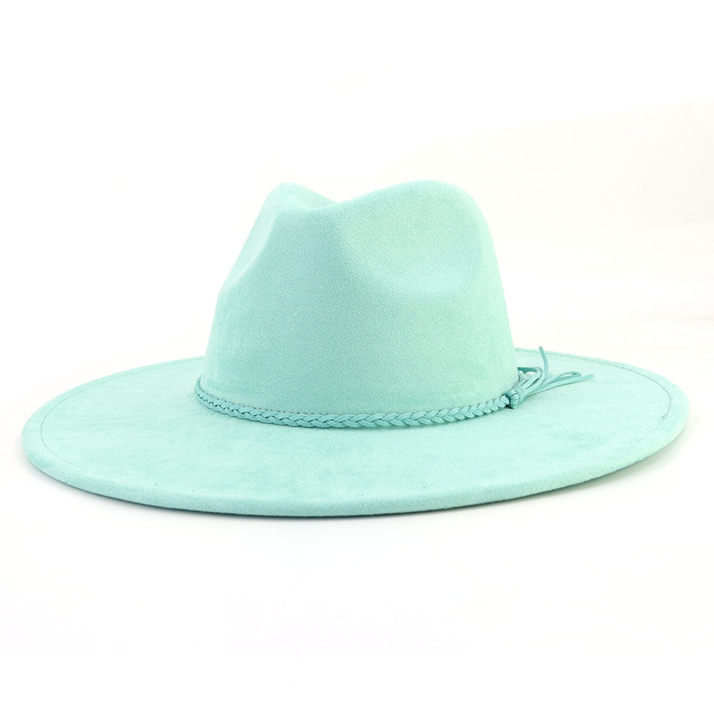 TheCapSpot - Broad Brimmed Suede Hat
