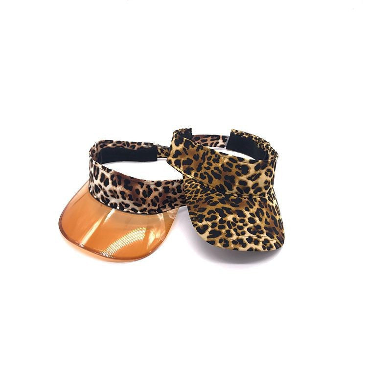 The CapSpot - Leopard-print Brim Top Hat