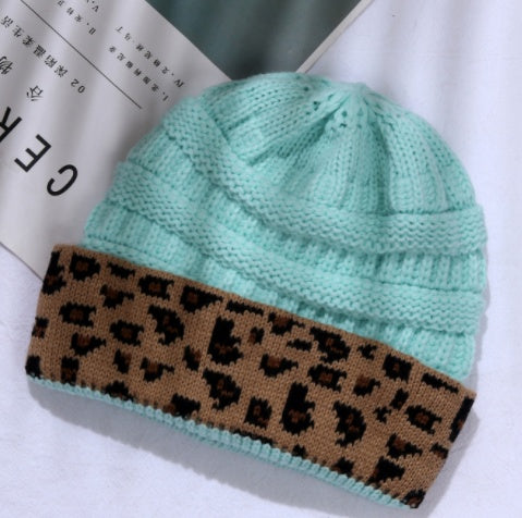 TheCapSpot - Leopard Print Stocking Cap