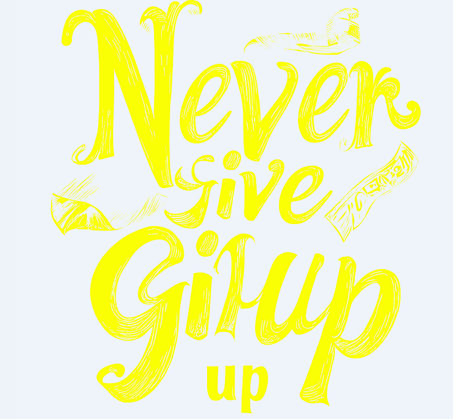 TheCapSpot - Never Give Up Hat