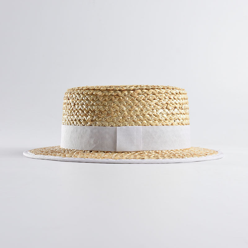TheCapSpot - Terrance Straw Flat Beach Hat