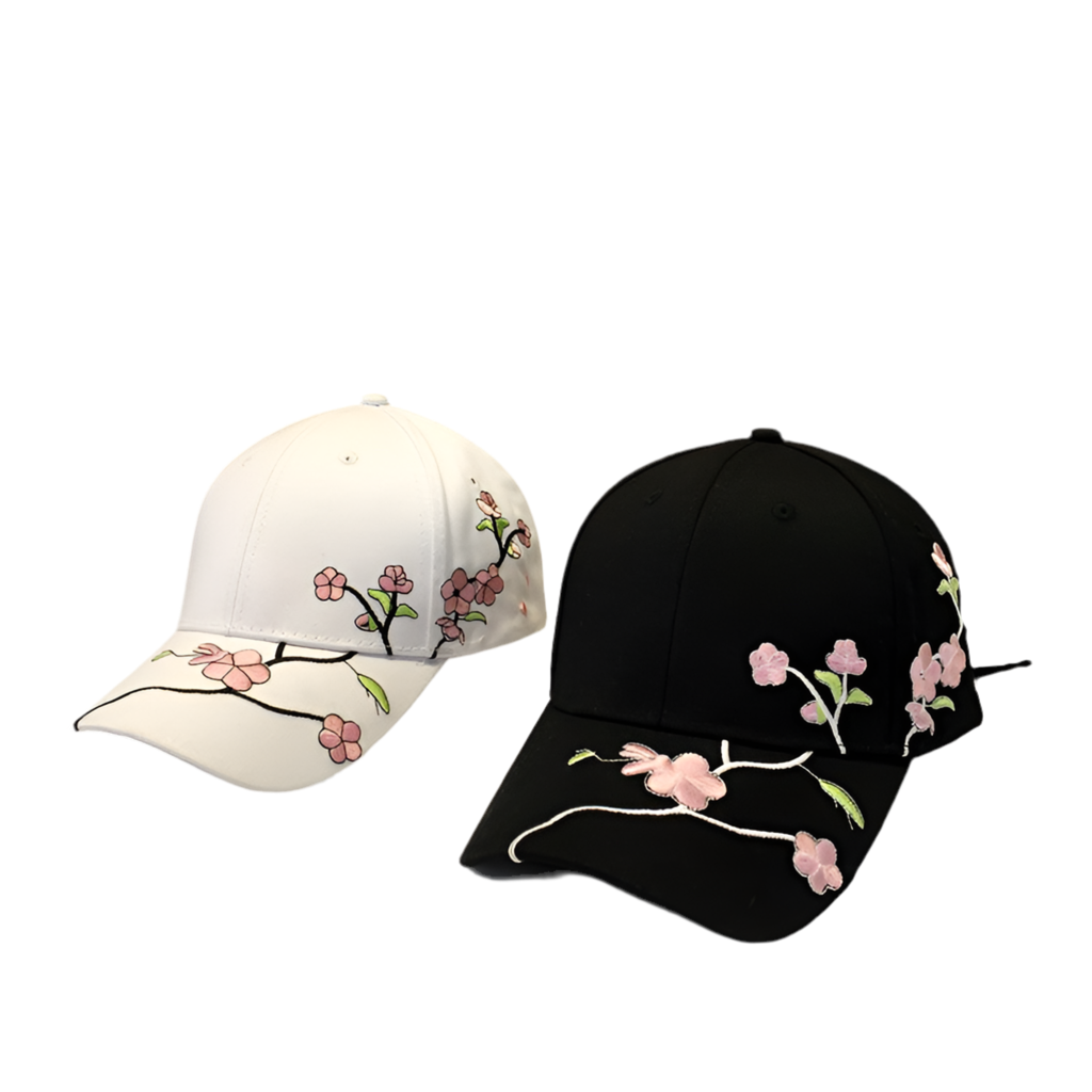 TheCapSpot - Flower Drapped Hat