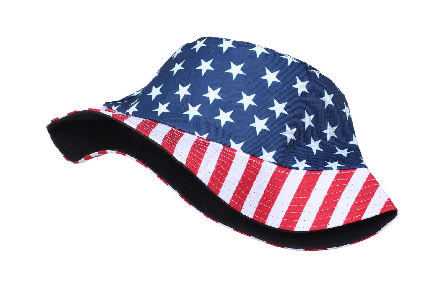 TheCapSpot - American Flag Bucket Hat