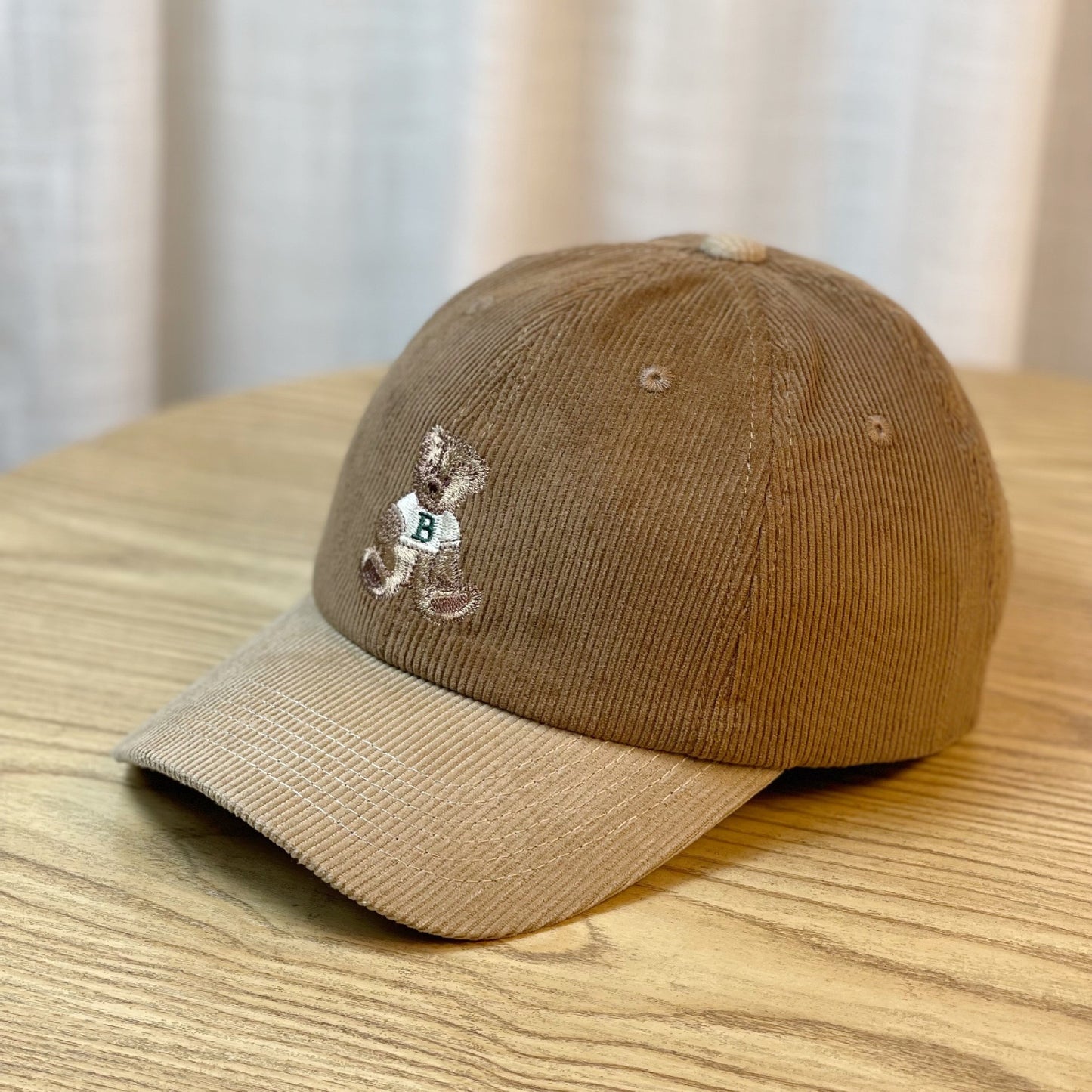 TheCapSpot - Bear Corduroy Cap