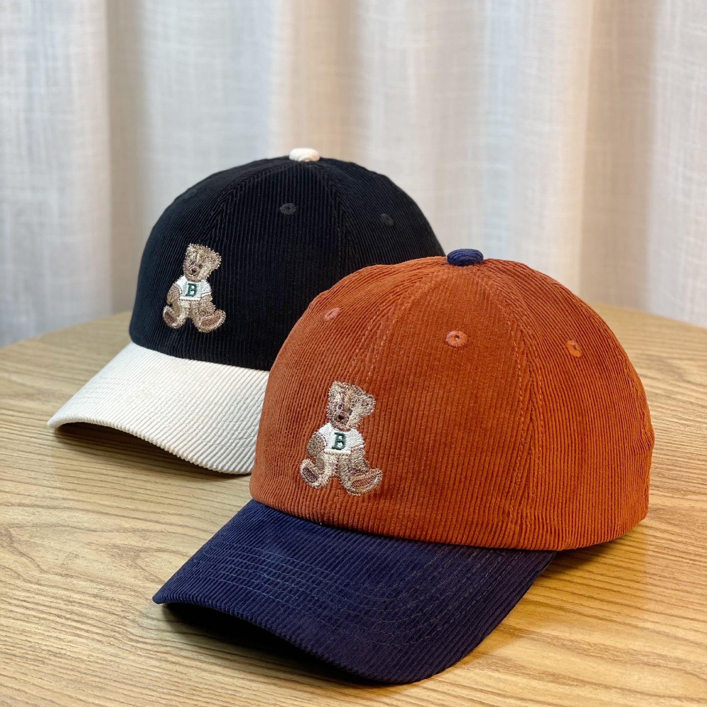 TheCapSpot - Bear Corduroy Cap