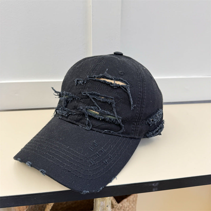 TheCapSpot - Ripped Soft Top Baseball Cap