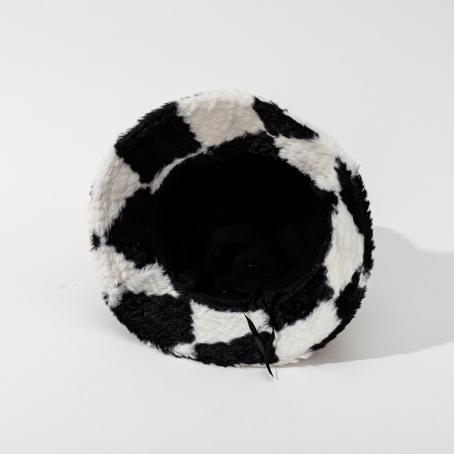 TheCapspot - Square Plaid Plush Bucket Hat