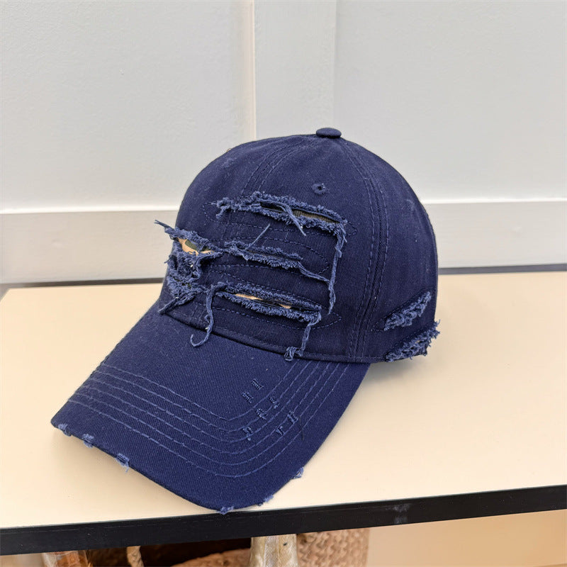 TheCapSpot - Ripped Soft Top Baseball Cap