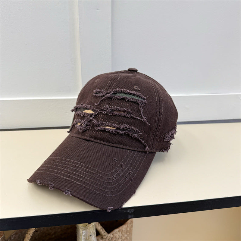 TheCapSpot - Ripped Soft Top Baseball Cap
