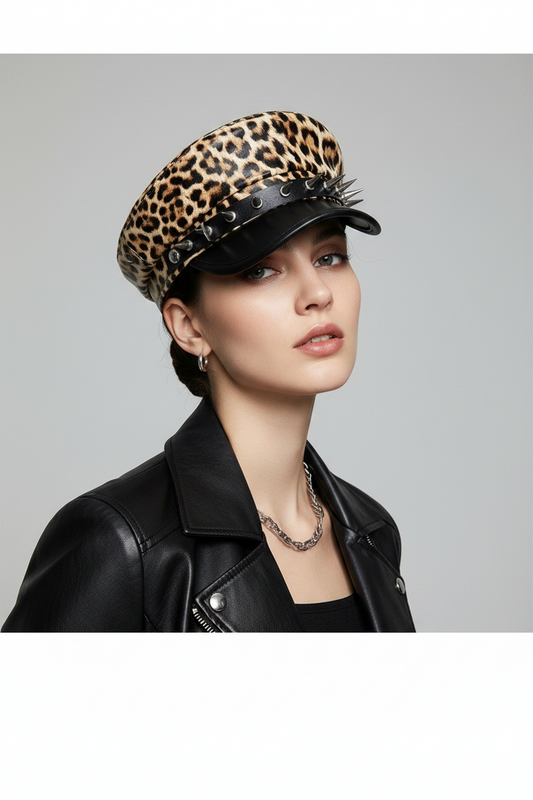 TheCapSpot - Carson Leopard Print Hat
