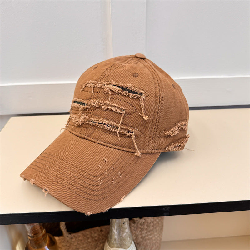 TheCapSpot - Ripped Soft Top Baseball Cap