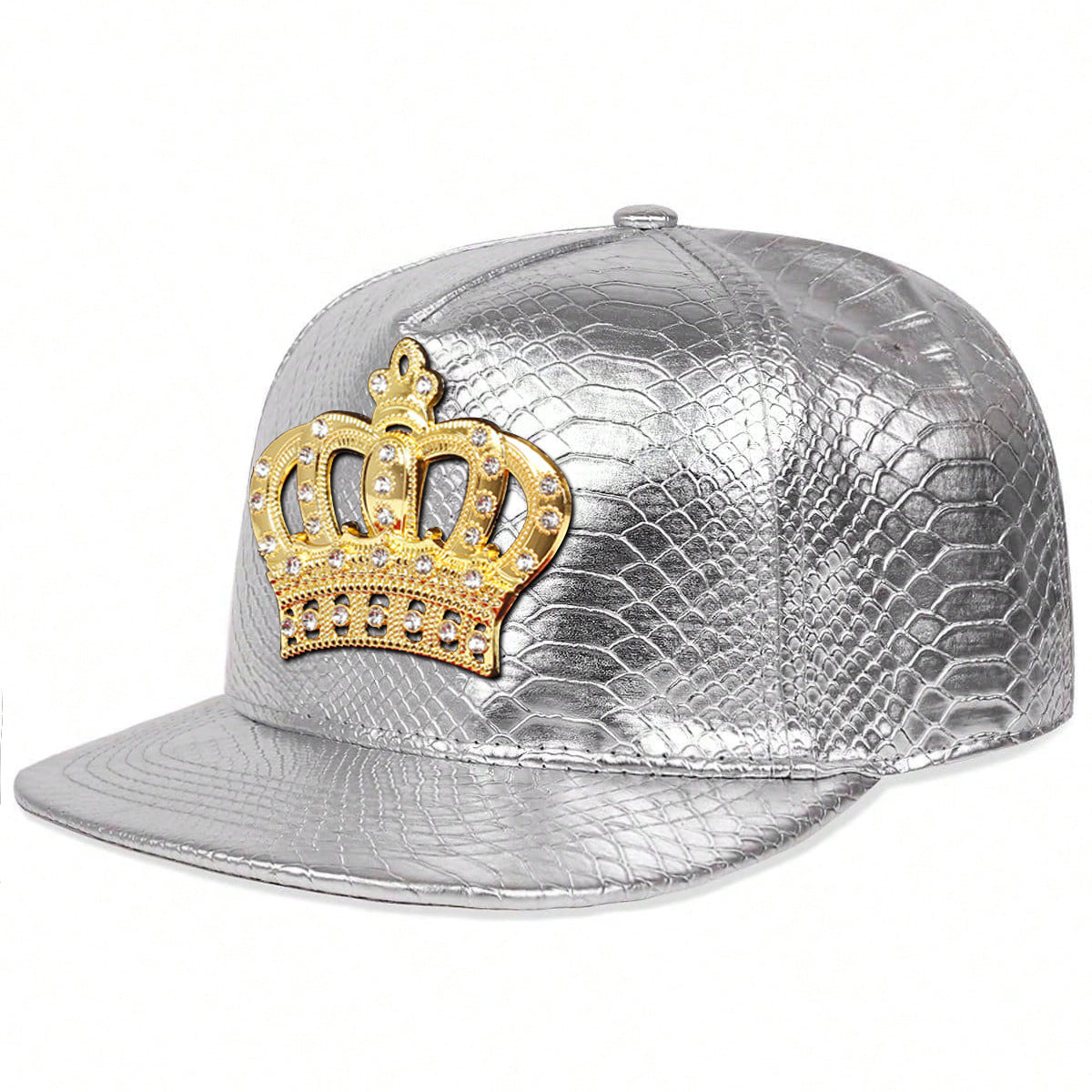 TheCapSpot - Leather Crown Cap