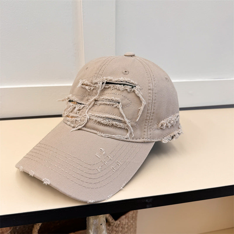 TheCapSpot - Ripped Soft Top Baseball Cap