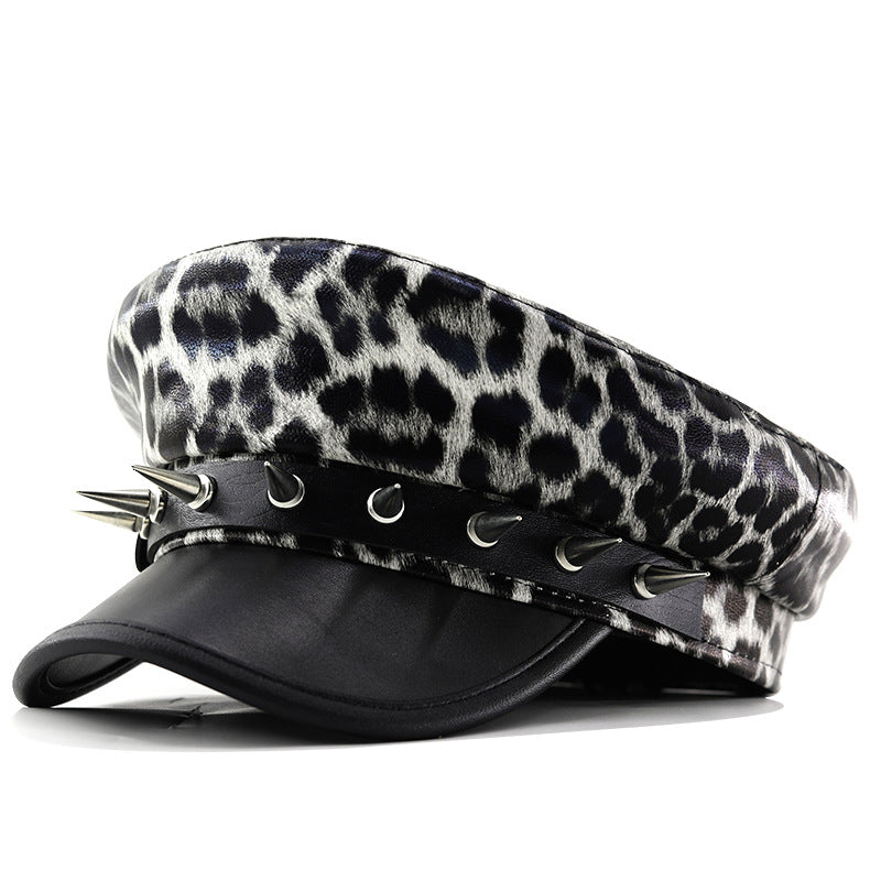 TheCapSpot - Leopard Print Punk Rock Hat