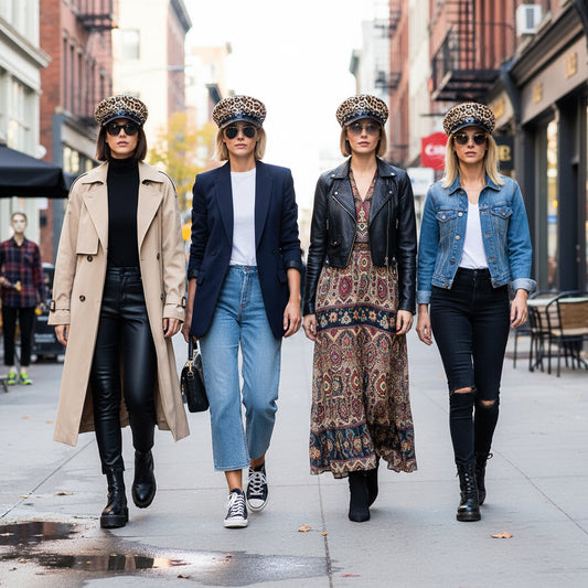 TheCapSpot - Carson Leopard Print Hat