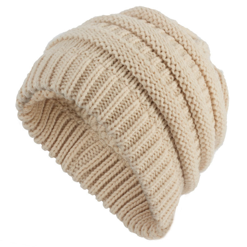 TheCapSpot - Ponytail Knitted Wool Hat