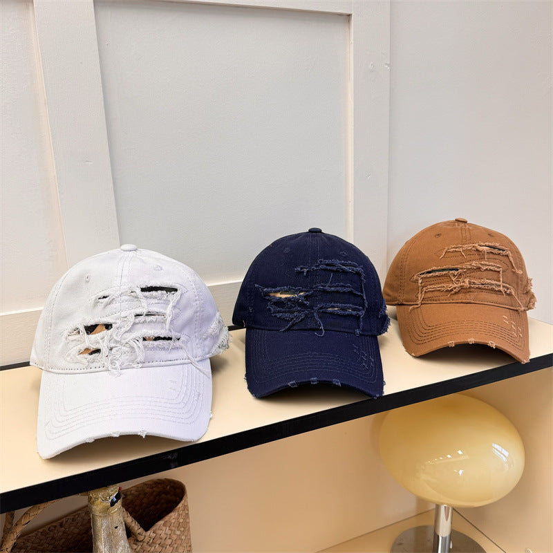 TheCapSpot - Ripped Soft Top Baseball Cap