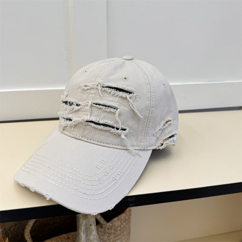 TheCapSpot - Ripped Soft Top Baseball Cap