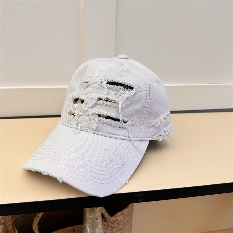 TheCapSpot - Ripped Soft Top Baseball Cap